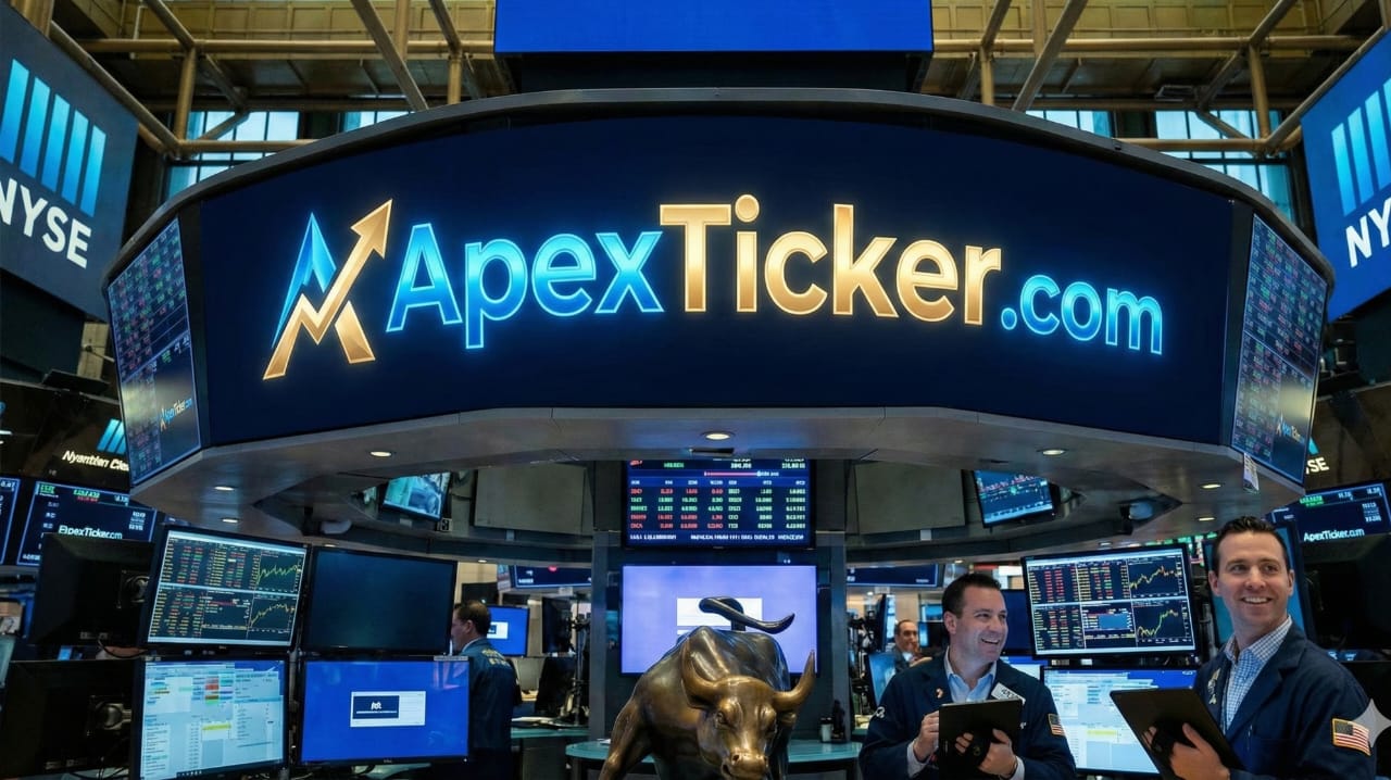 ApexTicker Stock Exchange Trading Floor