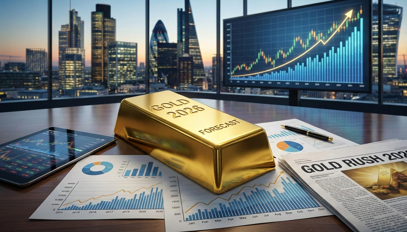 Gold Bullion and 2026 Forecast Chart